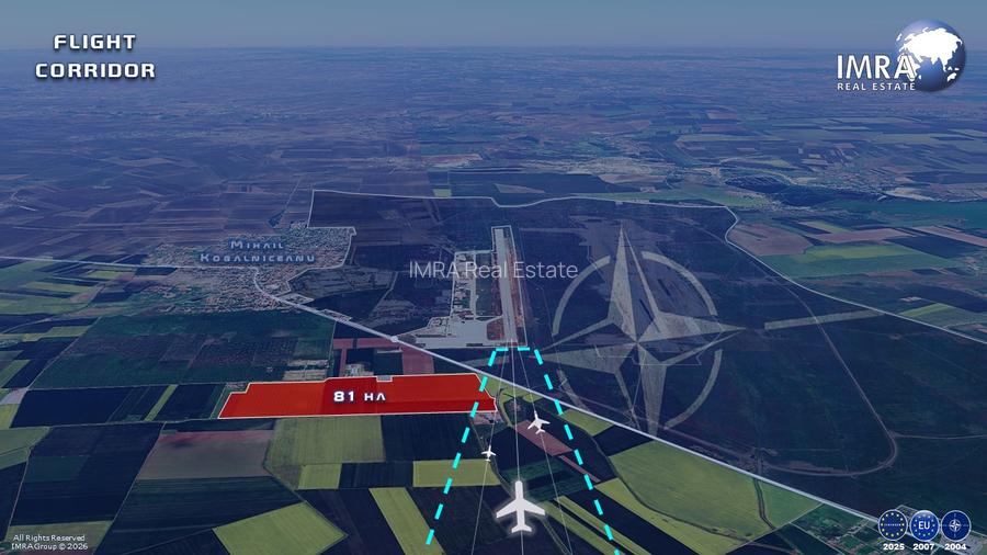81 HA - Teren de Vanzare - M.K. Constanta (Aeroport & Baza NATO) - 4