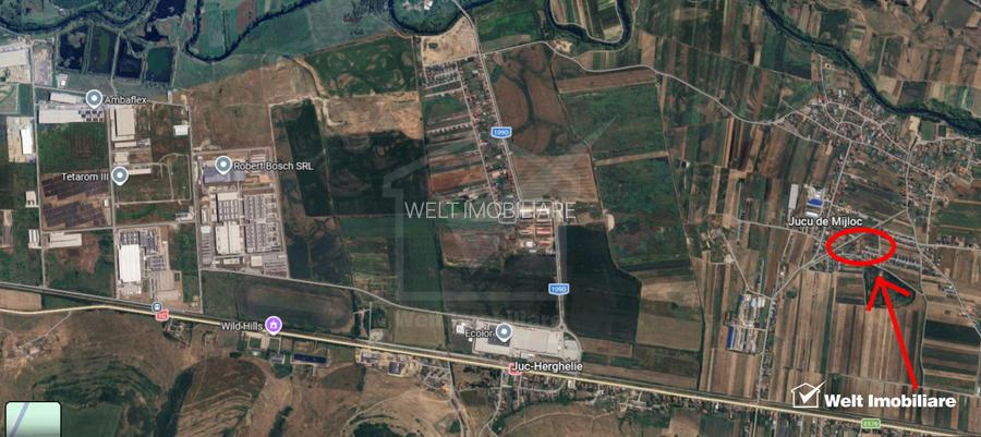 Teren intravilan – Jucu de Mijloc – ideal casă / investiție - 2