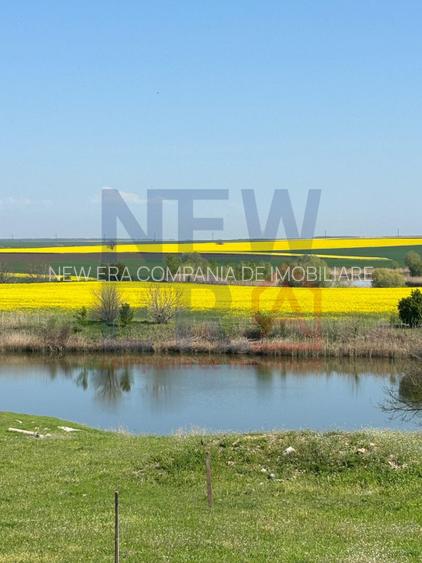 Teren 1926 mp Gostilele - Vedere Lac - 109m deschidere(2 strazi) - Fundulea   - 13