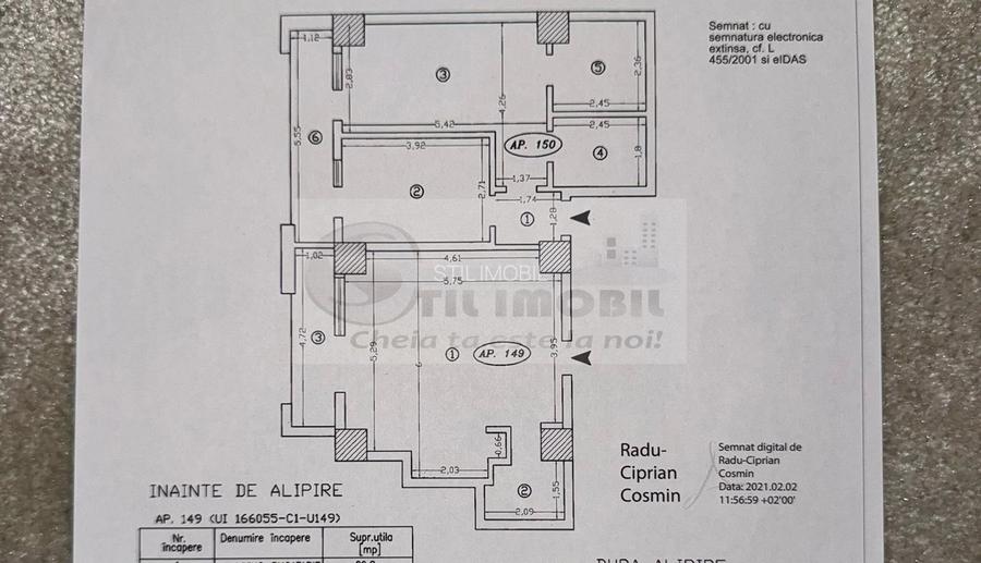 Apartament 3 Camere PREMIUM – Etaj 11/12 – INTABULAT – Complex Lazar R - 9