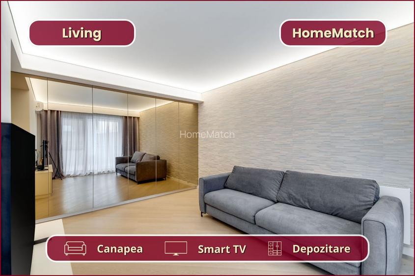 Cortina North || 2 camere || Finisaje de lux || Parcare || Piscină - 4