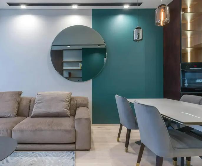 2 camere luminoase - open space - cu balcon generos