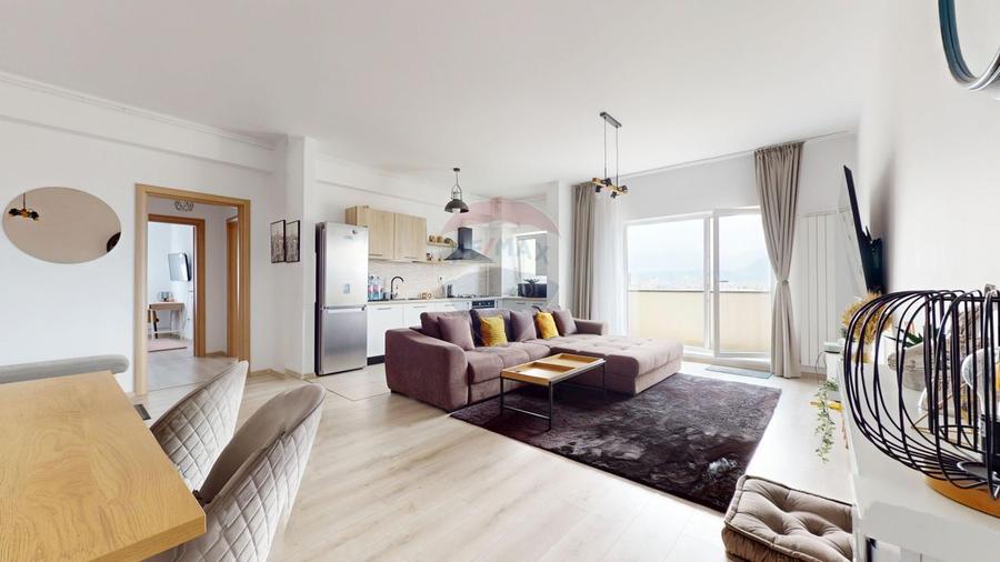 Apartament premium Top City | 3 camere | Vedere Tâmpa