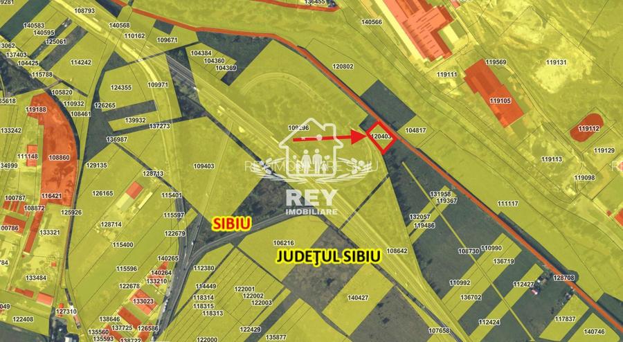 Teren de vânzare în imediata vecinătate a autostrăzii | zona Gușterița - 3