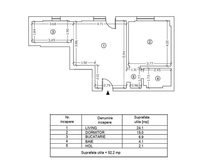 Tomis III , spatii IDEAL BIROURI, 2 camere, curte, constructie 2023 - 10