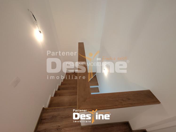 Duplex Modern P+1+M 150 mpU 4 camere curte pavată 300m față de Șos. Voinești - 13