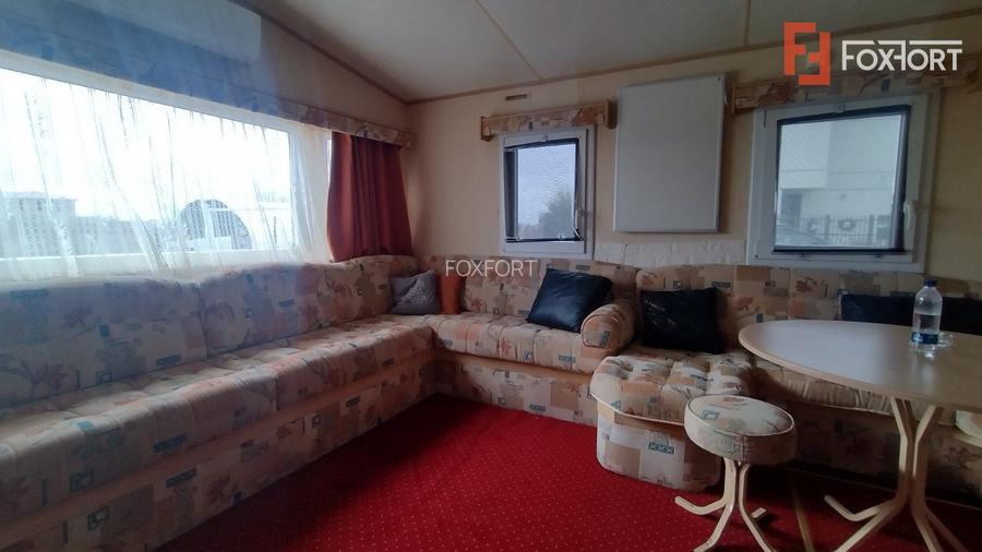 COMISION 0% Teren 859mp+Casa mobila, Sacalaz - Bransat curent si apa - 20