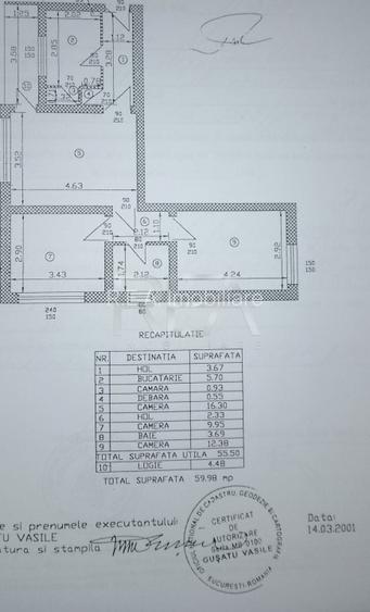 3 camere la etajul 2 Parc Titan - Metrou Titan 10 minute - 15