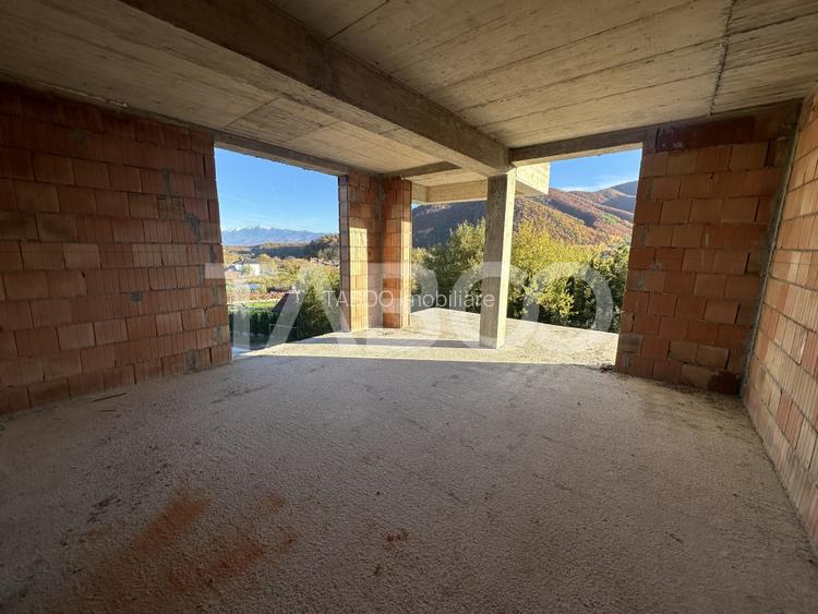 Vila premium Cisnadioara – panorama, piscina infinity, teren 485 mp - 5