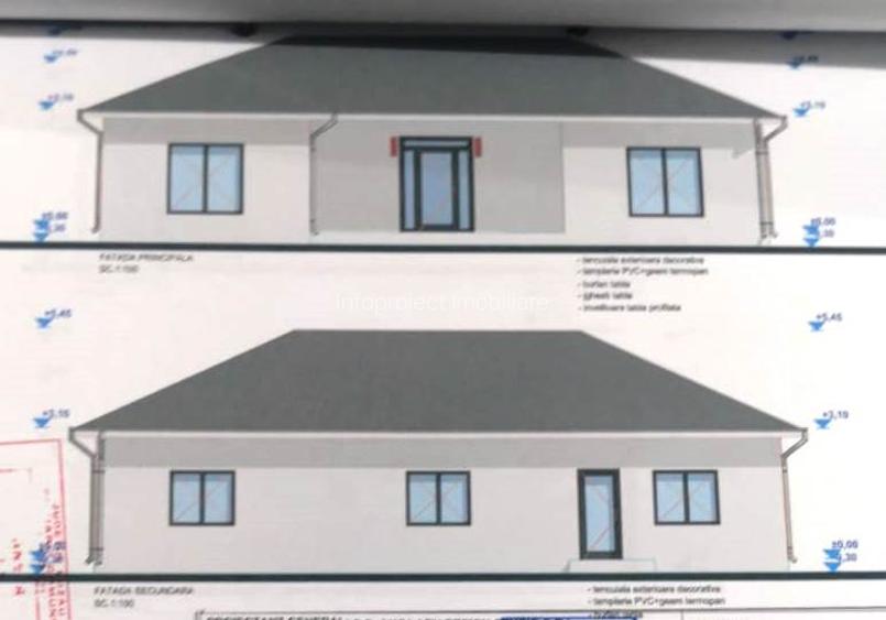 Casă în construcție Vernești, cartier nou - 2