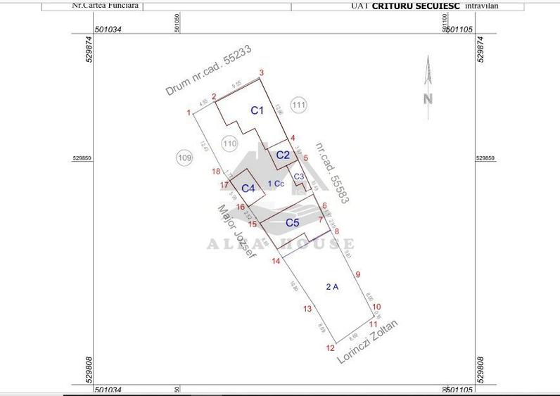 Casă 3 camere, priveliște Castelul Ugron – pretabil si pentru investie - 13