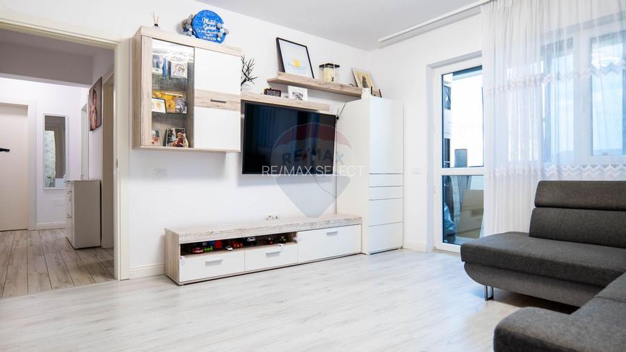 Dobroesti - vanzare apartament 2 camere mobilat complet, cu terasa - 29