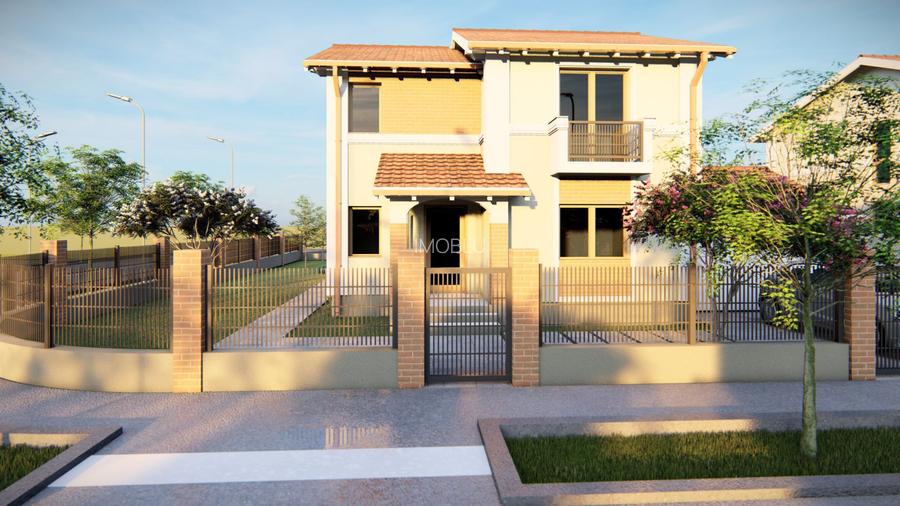 Casă individuală, P+1, 126mp, garaj, 589mp teren, Cartierul Primaverii - 3