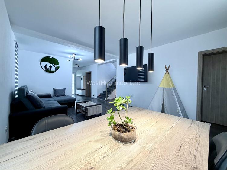 Duplex despartit prin garaj, 5 camere, 137 mp utili - Dumbravita - 8