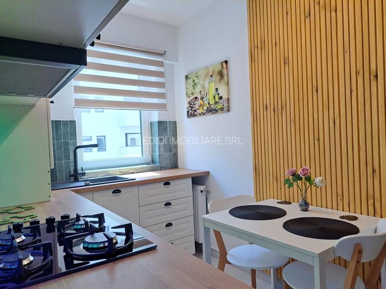 Studio 44mp bloc 2024 mobilata si utilata complet, design special, etaj 8 din 10 - 12