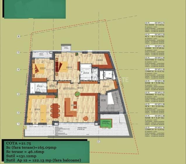 PENTHOUSE 3 CAMERE // VEDERE LIBERA //  TERASA 30 MP - 8