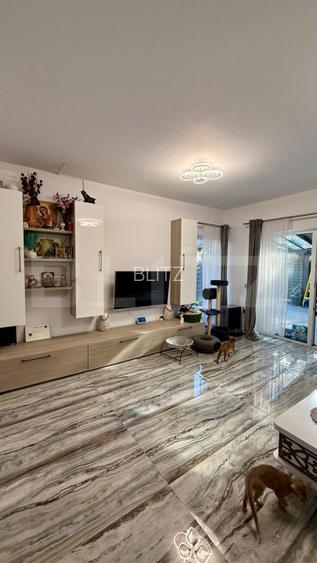 Casa tip duplex mobilat utilat, 4 camere, cartier privat, zona Gilau  - 11