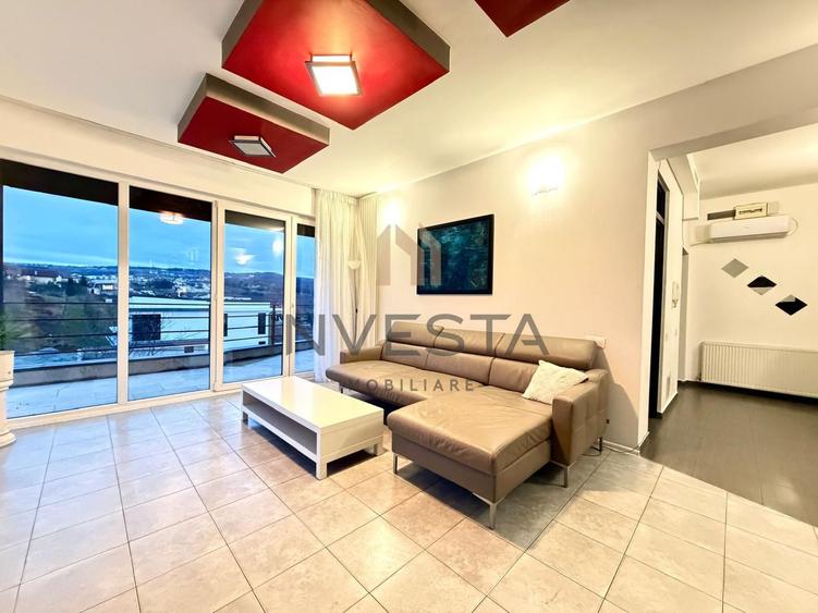 Apartament cu 2 camere si terasa de 60 mp in Europa!