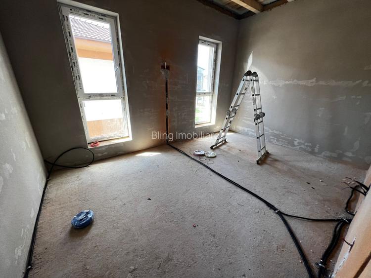 Duplex semifinisat, 120 mp, pompa de caldura, zona Ioan Rus. - 4