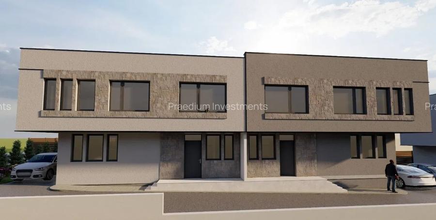 Casa cuplată 4 camere in florești, 92 mp utili, teren 200 mp - 2