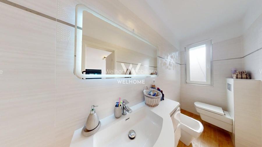 Casă 4 camere, 2 băi, mobilată și utilată – curte proprie 80 mp - 9