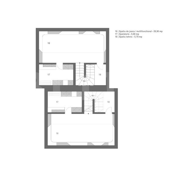Duplex Premium, 5 camere, 180 mp, NZEB, teren 300mp, zona Criseni Dezmir - 10