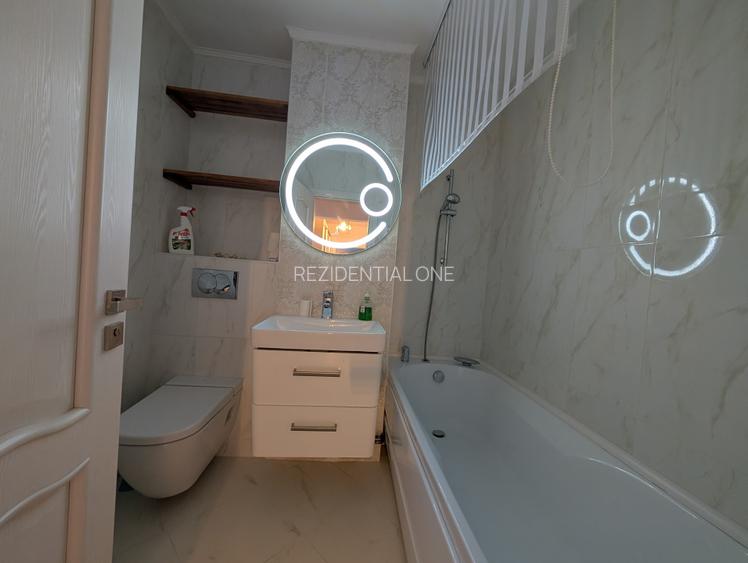 Renovat, 2 camere decomandate - 64 mp , etaj intermediar, Nord - 4