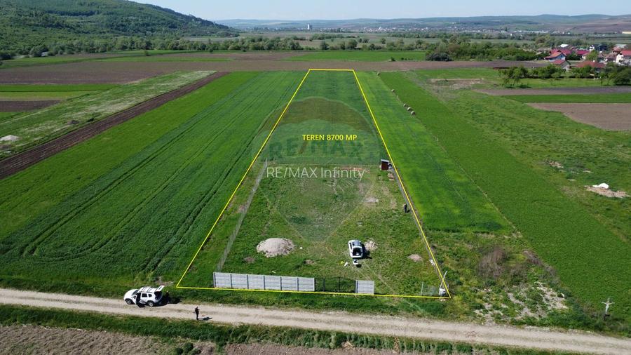 Teren de vanzare 8.700 mp în Livada comuna Iclod - 2