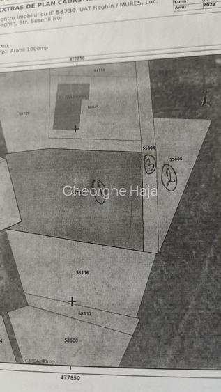 Teren intravilan central construcții PUZ  - 3