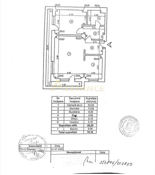 Apartament 2camere mobilat si utilat/70mp parcare si boxa incluse-Nicolae Grigor - 25