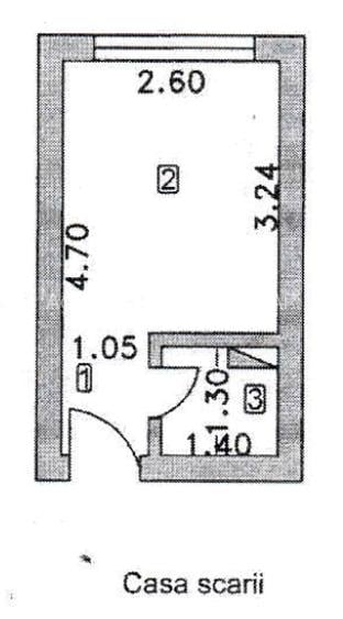 Garsoniera in Focsani, judetul Vrancea. - 12
