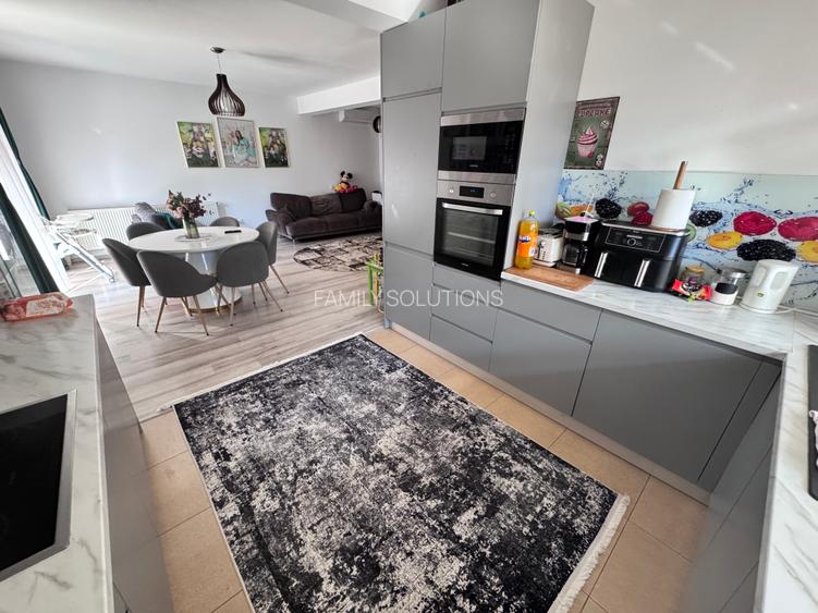 Casa P+1+M. 5 cam. Mobilata-Utilata complet. Teren 205mp - 23