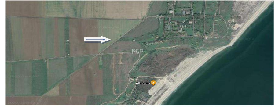 Teren  agricol extravilan 12.500 mp-- Comuna Corbu - jud. Constanta - 2
