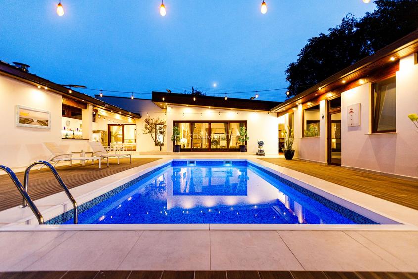 Arhitectura Distinsa: Casa Moderna Plan Parter si Piscina Privata - 22