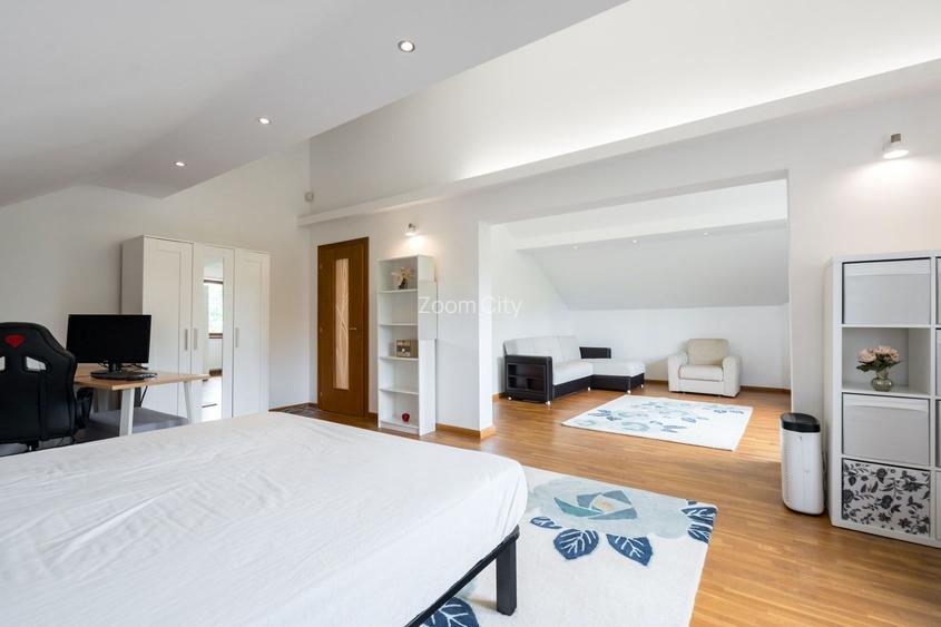 COMISION 0% - Baneasa Vila P+1+M 6 camere curte 550mp, Garlei-Dobrogeanu Gherea - 28