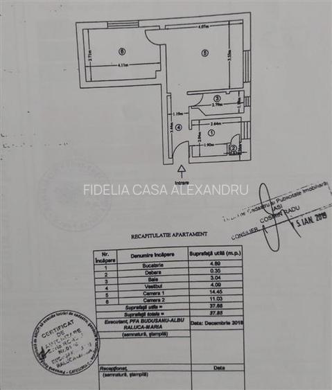 Apartament 2 camere -  Podu Ros / Casa Sindicatelor - 17