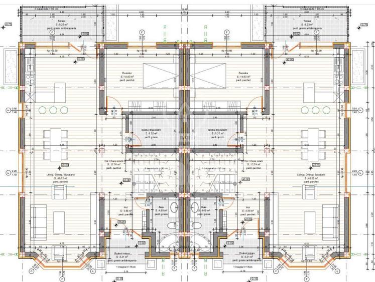 Casă duplex modernă de 168 mp utili teren 600 mp în satul Gheorghieni / Borhanci - 4