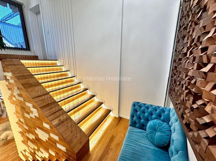 % COMISION Penthouse ultrafinisat,180 mp +250 mp terasa,garaj dublu - 15