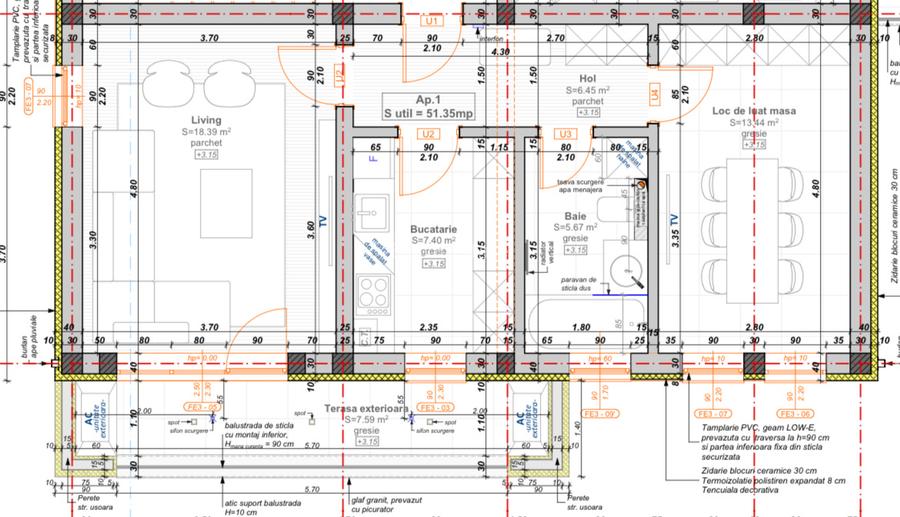 CALITATE GARANTATA, ASFALT, APARTAMENTE CU 2 CAMERE - 11