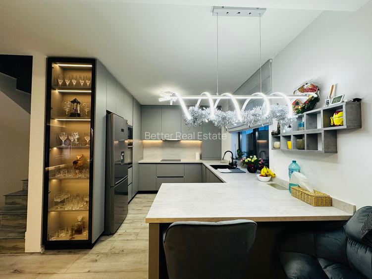 Casă de vânzare individuală nouă - 5 camere 3 băi | teren 350 , Berceni Ilfov - 9