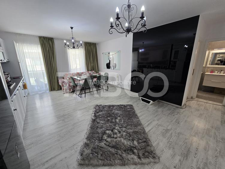 Apartament decomandat 3 camere 2 bai balcon lift City Residence Sibiu - 10