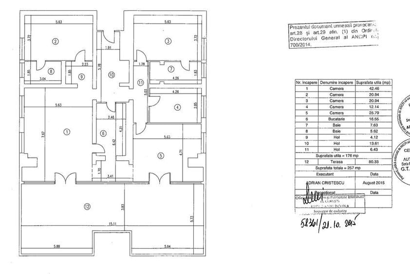Penthouse spectaculos cu vedere la lac / Laguna Residence - 29