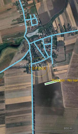 Teren extravilan de vanzare – Moara Vlasiei, Gagu, Ilfov – 7.151 mp - 6