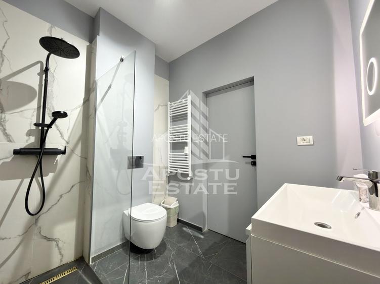 Apartament cu 2 camere mobilat si gradina de 30 mp in Giroc la asfalt. - 12