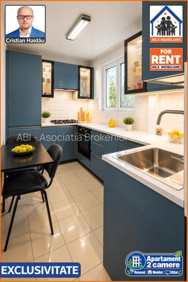 Apartament / Birou | 2 camere | Renovat | Mobilat | Utilat | Tineretul - 5