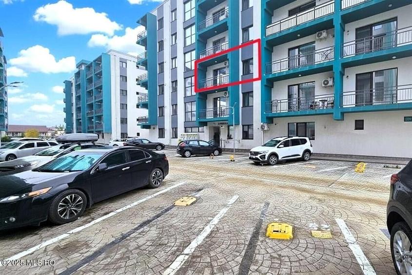 Mamaia Nord - IBO Residence, 2 camere, 46 mp utlili + balcon, etaj 2!