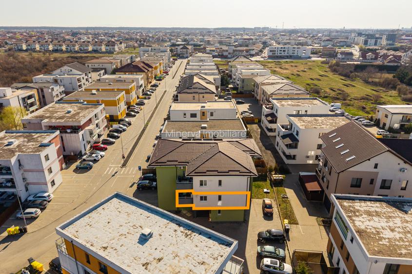 Apartament 3 cam, 76 mp + balcon, etaj 1,  Dumbravița, str. Rodiei,  Comision 0% - 23