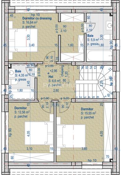 Casa individuala cu compartimentare excelenta si teren generos, Chinteni  - 10