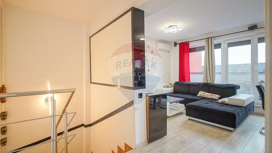 Apartament 3 camere tip duplex | Maurer Residence Tractorul | Coresi - 3