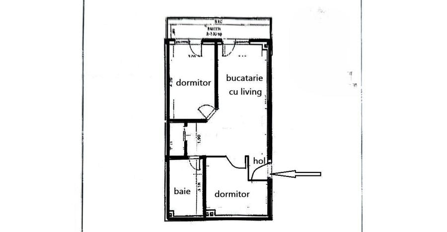 Apartament 3 camere, parcare, str Florilor Floresti Atelierul de Pizza - 8